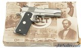 Colt Stainless Gold Cup Commander Pistol with Box and Papers Made in 1992