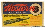 Western "Bullseye" Target Logo 8 x 56mm Mannlicher-Schoenauer Ammo 20 Rds - 1 of 6