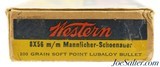 Western "Bullseye" Target Logo 8 x 56mm Mannlicher-Schoenauer Ammo 20 Rds - 3 of 6