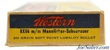 Western "Bullseye" Target Logo 8 x 56mm Mannlicher-Schoenauer Ammo 20 Rds - 4 of 6