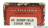 Ultramax 45 Schofield Ammunition 230 Grain Round Nose FP Cowboy - 2 of 3