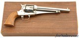 Excellent LNIB Navy Arms Nickel Model 1875 Remington 44-40