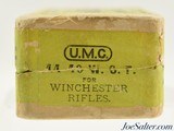 Excellent Full Box UMC 44 Calibre Winchester 44-40 Ammo Black Powder - 5 of 7