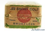 Full Box Remington UMC 32 Short Colt Smokeless Ammo 80 Grain Bullets - 5 of 7