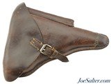 WWI German Military P08 Luger Holster Brown K.b.g 1916 - 1 of 7