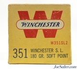 Scarce 351 WSL Winchester Self Loading Ammo 50 Rds 180 Gr Soft Point - 2 of 3