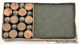 Rare Partial Fabric Box UMC 44 Short Rim Fire Black Powder Ammo 20 rounds - 7 of 7