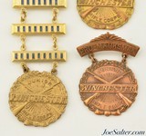 Collection of Winchester Shooting Medals 10K Gold - 5 of 10