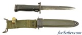 U.S. M5A1 MILPAR COL Bayonet & USM8A1 Scabbard - 1 of 7