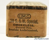 Full Sealed! Box UMC 38 S&W Special Smokeless 158 Grain Ammo - 3 of 6