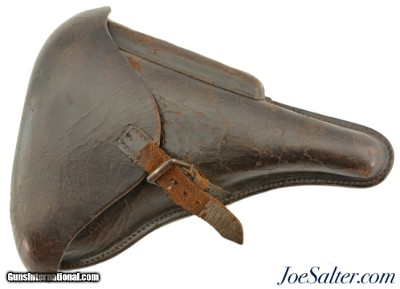 WWI German Military P08 Luger Holster Brown 1916