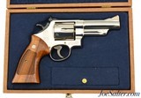 Excellent S&W Model 29-2 Nickel Revolver With Presentation Case 1980s