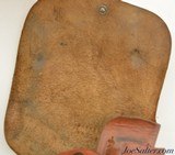 Excellent WWII German High Power Holster RH Brown Leather - 5 of 5