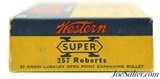 Western Super-X 257 Roberts Open Point Expanding Bullet 1930's Loading - 2 of 5