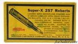 Western Super-X 257 Roberts Open Point Expanding Bullet 1930's Loading - 4 of 5