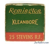Full Box Remington Kleanbore 25 Stevens Rim Fire Ammo 50 Rds. - 3 of 6