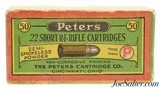 1920's Peters 22 Short Ammo Multi Color Label Issues Non-Corrosive Series - 1 of 7