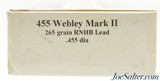 455 Webley Mark II 265gr. RNHB Lead Ammo 50 rnds - 2 of 3