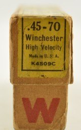 Full Box Winchester 45-70 High Velocity "7-26 K4509C" Code Ammo - 3 of 7