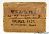 Early 20th Century Winchester 44 WCF 1873 Rifle "Picture" Ammo Box - 3 of 8
