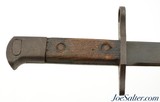 WWII Japanese Type 30 Naval Bayonet w/ Rare Rubberized Scabbard - 3 of 13