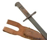 WWII Japanese Type 30 Naval Bayonet w/ Rare Rubberized Scabbard - 1 of 13