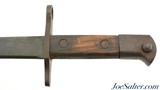 WWII Japanese Type 30 Naval Bayonet w/ Rare Rubberized Scabbard - 6 of 13