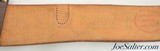 Vintage Sam Brown Military Leather Belt Service Shell Cordovan Men's 36" - 5 of 7