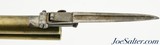 British Brass Barreled Tap-Action Pistol With Bayonet By Goodwin & Co. - 12 of 13