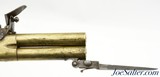 British Brass Barreled Tap-Action Pistol With Bayonet By Goodwin & Co. - 4 of 13