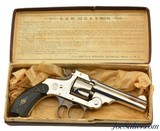 Boxed S&W 32 S&W Double-Action 4th Model Nickel 3 Inch C&R Excellent - 1 of 15