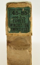 Rare Smokeless 45-85 WCF Express Ammo w/ overstamp - 4 of 8