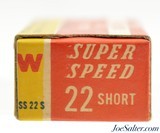 Brick Fresh Winchester Super Speed 22 Short Ammo 1955 Red & Yellow Issues - 3 of 8