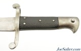 British Pattern 1860 Sword Bayonet Yataghan With Scabbard - 6 of 12