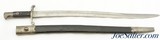 British Pattern 1860 Sword Bayonet Yataghan With Scabbard - 2 of 12