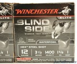 WINCHESTER Blind Side 12ga. 3 ½" STEEL 1 5/8 oz. #1 (50) - 2 of 4