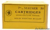 Vintage Kynoch 7mm Mauser Rifle Cartridges in Chargers - 3 of 5