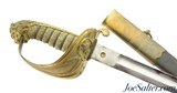 Late 19th Century Royal Navy Warrant Officer’s Lionhead Sword - 1 of 15