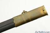 Late 19th Century Royal Navy Warrant Officer’s Lionhead Sword - 15 of 15