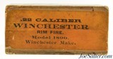 Sealed! Full Black Powder Box Winchester 22 WRF Ammo 50 Rounds Model 1890 - 2 of 6