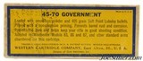 Full Box Western 'Bullseye' 45-70 Ammo 405 Grain Soft Point - 6 of 7