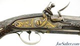 Rare Embellished Turkish Double-Barreled Flintlock Pistol - 3 of 15