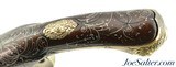 Rare Embellished Turkish Double-Barreled Flintlock Pistol - 10 of 15