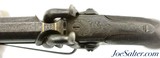 Interesting British Big-Bore Over Under Pistol by Blissett of London - 9 of 14