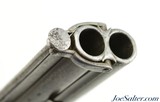 Interesting British Big-Bore Over Under Pistol by Blissett of London - 14 of 14