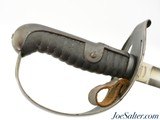Swiss M1896 Enlisted Cavalry Saber 1914 Dated - 3 of 11
