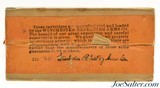 Excellent Full Box Winchester 25 Stevens RF Black Powder Ammo Circa 1910 - 4 of 7