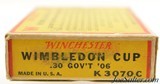 Winchester Wimbledon Cup "1936" Box Model 54 Call Out 20 Rounds Ammo - 5 of 7