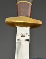 Scarce John Nelson Cooper Stiletto Knife and Sheath - 3 of 9