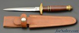 Scarce John Nelson Cooper Stiletto Knife and Sheath - 1 of 9